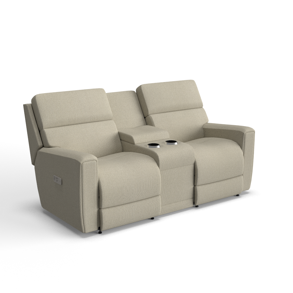 Apollo Power Reclining Loveseat w/ Headrest & Console
